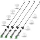 2025 Upgraded MVW6200KW2 MVW6230HW0 WTW5100HC2 WTW5100HW2 Washer Suspension Rods, Fit for Kenmore Whirlpool Maytag Washer WTW5105HW0 WTW6120HC0 WTW6120HW0 WTW6120HW1 WTW5057LW0 WTW5057LW1 WTW5100HC1