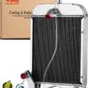 Radiator for Ford 8N Radiator, Ford 2N Radiator, Ford 9N Radiator OEM 8N8005 86551430, 3 Row Ford 2N 8N 9N Tractor Radiator