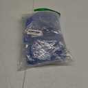 Mesh Bait Bags with Rubber Locker Crabbing Equipment for Crawfish Minnow Lobster Fishing Crab Traps Catfishing Blue