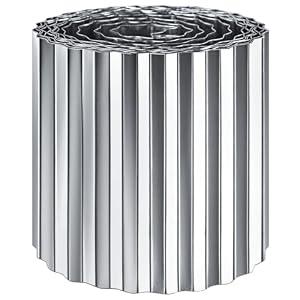 Meyoppm Corrugated Garden Edging 8" x 20', Metal Landscape Edging Sturdy Garden Long Strips, Metal Edging for Landscaping, Metal Garden Edging for Lawns, Borders and Flower Beds