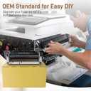 Genuine 41X0252 Fuser Unit Compatible with CS720/CS725/CX725/XC4150,110/120 Volt Fuser Fixing Kit Replacement for Printer Parts150000 Yield