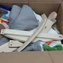 Wooden Baby Play Gym & Tummy Time Playmat  Montessori Sensory Activity Mat with 6 Developmental Toys for Fine Motor Skills  for Newborns to Toddlers (012M+)