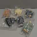 Lvydec 30 Pack Artificial Mini Christmas Trees Decoration Clearance, Colorful Mini Pine Tree with Wood Base Bottle Brush Trees for Christmas Decor