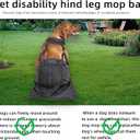 Dog Drag Bag for Paralyzed Rear Legs- Dog Wheelchair Alternative Protects Chest and Limbs (X-Large)