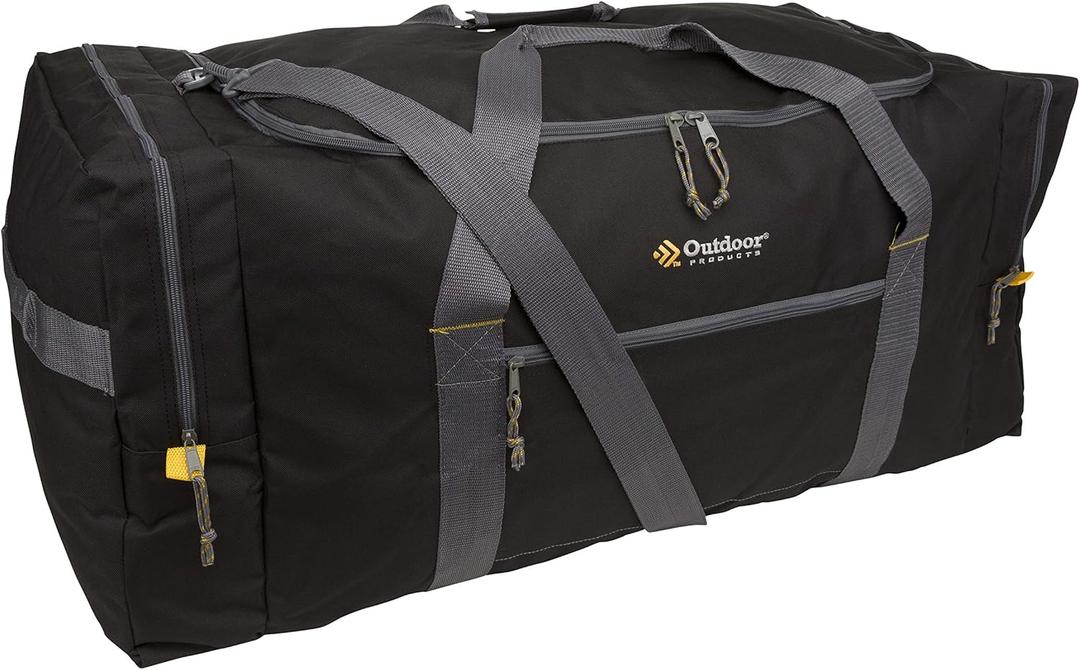 Outdoor Products Mountain Duffel (X-Large (16 x 18 x 36 Inch), Black)