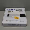 Compact DVD Players, HDMI DVD Player for Smart TV with USB Input, All Region Free CD/ DVD Player, Support NTSC/ PAL System HD 1080P with HDMI & AV Cable and Remote Control