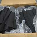 Sonic Acoustics Acoustic Foam Panels 2" X 12" X 12" Sound Absorbing Panel, Studio Wedge Tiles, Sound Panels Wedges Soundproof Foam Sound Insulation (24 Pack, Black)