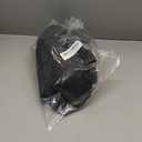 ALYVIA SPRING Waterproof Fabric Shower Curtain Soft Hotel Quality - 3 Magnets at Bottom, Premium Black Shower Curtain Liner for Bathroom, Light-Weight Cloth & Washable - 72x72, Black