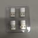 4-Pack USB-A to USB-C Adapters, USB Type-C Female to USB-A Male Converter for iPhone, iPad, Samsung Galaxy Devices