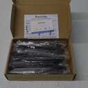 Ravinte 15 Pack | 7-1/4'' Curved Cabinet Pulls Matte Black Kitchen Drawer Pulls Arch Cabinet Handles 7.25Length, 5 Hole Center