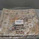 2x8 Runner Rug Washable Hallway Runner Rug Ultra-Thin Soft Kitchen Rug Non Slip Indoor Floor Foldable Carpet with Low Pile for Bathroom Laundry Room Living Room Entryway(Turmeric/Grey,2'x8')