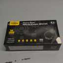 TitanFlex Heavy Duty Black Nitrile Gloves, 6 Mil, Fully Textured, Mechanic Disposable Gloves, Latex Free, Powder Free