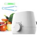 Bottle Warmer Fast 5 Minutes Heating Feed Warmer, Milk Warmer Baby Food Warmers Automatic Thermostat, Baby Food Heater On The Go for Reheating, Defrosting, Steam(110V)