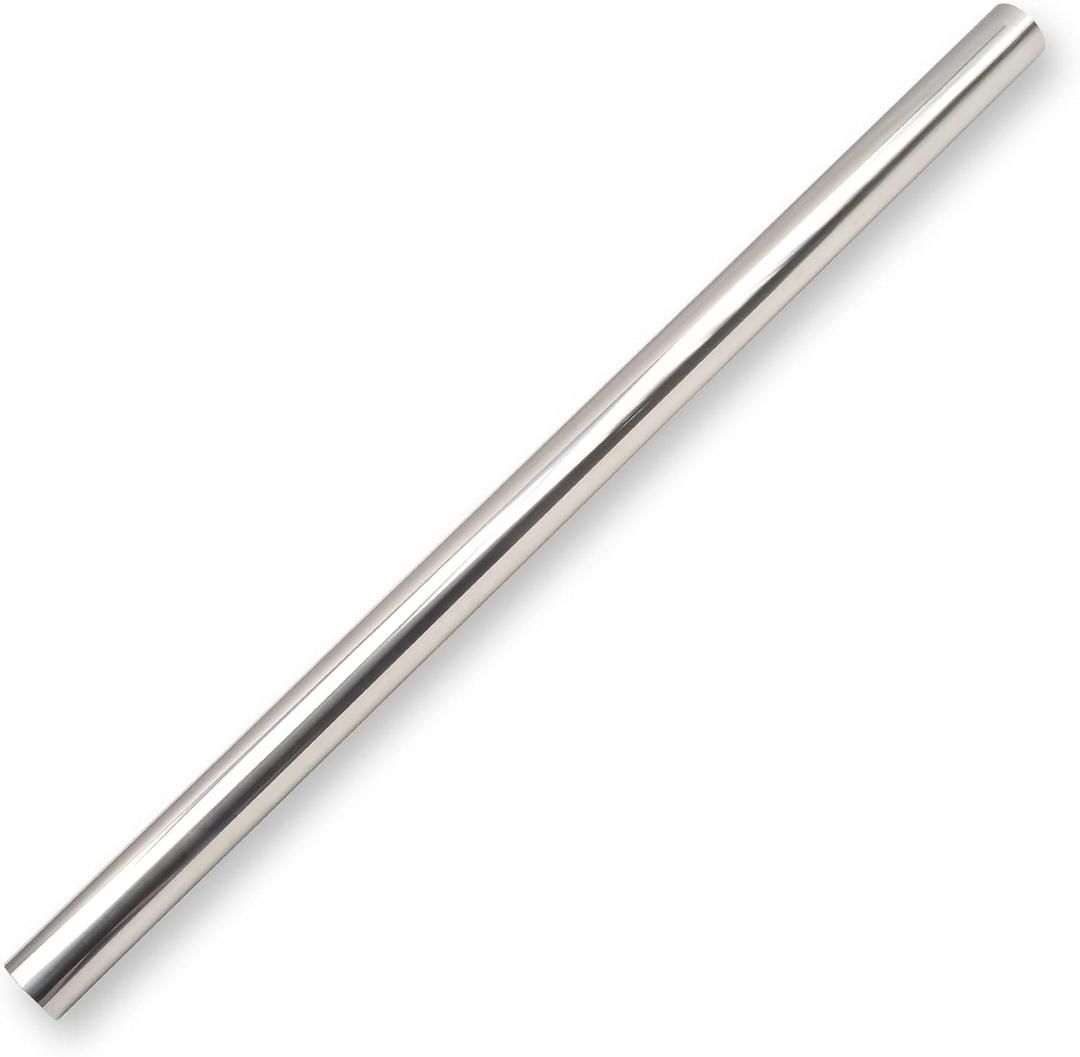 2.25 Inch Straight DIY Custom Mandrel Exhaust Pipe Tube Pipe, 40 Inch Length, 2.25'' OD Mandrel Straight Pipe, T304 Stainless Steel, Universal Fitment - 1PC