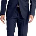 Calvin Klein - Traje de corte ajustado, por piezas, para hombres (30W x 30L, Blue Twill)