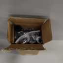 Room Darkening Curtain Rods for Windows, 28 to 84 Inches Splicing Construction Drapery Rod, 1" Adjustable Blackout Wrap Around Curved Curtains Rod, Wall Mounted Ceiling Mounted, Matte Black