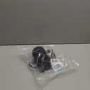 Retro Industrial Steampunk Water Pipe Table Lamp Base, E26 Vintage Edison Desk Lamp with Switch Plug, Indoor Lights Decor for Bedside Living Bedroom Home Improvement (Black-Cylinder)