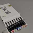 Mr. Pen- Retractable Gel Pens, 8 Pack, Vibrant Barrels, Fast Dry, Colorful Ink Gel Pens Fine Point 0.7mm