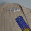 Women's Draped Open Front Lightweight Cardigan Tops Casual Long Sleeve Knit Outerwear Coffee Look (Medium, Beige)