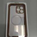 Miracase Magnetic for iPhone 16 Pro Max Case 6.9'' [Compatible with MagSafe] Full-Body Phone case with Built-in Glass Screen Protector& Camera Protector,Drop Proof 16 Pro Max Cover,Desert Brown