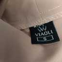 VIAOLI Scrubs for Women - V-Neck Top & Cargo Pants Uniform Womens Medical Scrubs Set for Nurses, Doctors (Pink, S)