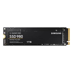 Samsung 980 SSD 1TB PCle 3.0x4, NVMe M.2 2280, Internal Solid State Drive, Storage for PC, Laptops, Gaming and More, HMB Technology, Intelligent Turbowrite, Speeds of up-to 3,500MB/s, MZ-V8V1T0B/AM