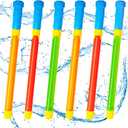 6 Packs Water Gun for Kids Adults, Pool Toys Squirt Gun for Kids Ages 3-5 4-8 8-12,Super Water Blaster Soaker for Party Favors Outdoor Backyard Summer Activities