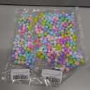 2 x Xeahung 200PCS Colored Acrylic Rose Beads 12mm Round Flower Beads Charms for Jewelry Making Bracelets Earring Necklace Adults Beading DIY Art Craft Christmas Ornament Birthday Gifts (Mixed Color)