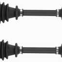Rear Left/Right CV Axle Shafts for Polaris 4x4 Sportsman 570 2014, 4x4 Sportsman 400 500 (Non Touring) 2011-2014, 4x4 Sportsman 800 2011-2015, Drive Axle Shaft for 1332421, 1332935-2PCS