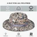 Sun Hats for Men Women Bucket Hat UPF 50+ UV Protection Boonie Hat for Safari Fishing Hiking Garden Beach