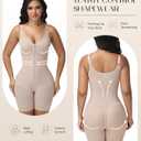SHAPSHE Fajas Colombianas Cinturillas Reductora y Moldeadora Curvy Faja Hip Lifting Shapewear Body Shaper Abdominal Tummy Control Compression Garment Invisibles for Women TAN 3X-Large