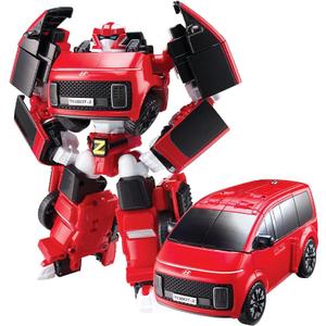 New TOBOT, TOBOT Z, Youngtoys Transforming Collectible Vehicle to Robot, Heroes Animation Character Toys for Kids 3 and up Transform Toys Cars, Large Size 8-inch