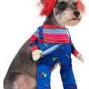 Child's Play: Chucky Pet Costume for For Dogs or Cats by Rubies, Medium