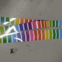 Teacher Created Resources Colorful Stripes Magnetic Border (TCR77563), Each strip measures about 24" x 1-1/2"