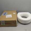 770-610 4 Inch Portable Raised Toilet Seat Riser, Elevated Toilet Seat for Seniors