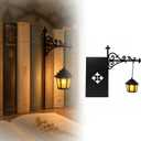 Library Bookshelf Lantern Lamp, Vintage Hanging Book Lights for Book Nook