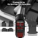 T TGBROS Floor Mats for Kia Sportage Gas 2023-2026 (Non for Hybrid & PHEV), All-Weather Custom Fit TPE Liner Set with Front & Rear Mats and Trunk Cargo Liner & Door Sill Guards Kit, 9PCS