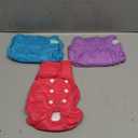 wegreeco Washable Reusable Premium Female Dog Diapers, Medium Large Small Dog Doggie Puppy & Doggy Diapers Female,Period Panties in Heat (Pack of 3, Medium)