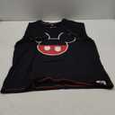 Disney Mens T-Shirt Mickey Mouse (XX-Large, Black)