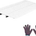 VEVOR Door Threshold Ramp 2 Rise Aluminum Alloy Threshold Ramp Rated 800 lbs Load Capacity, Handicap Ramps for Home Steps for Wheelchair, Scooters, Power Chairs, Walkers, Bicycle, Tricycle