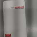 Bluetooth Headset, Wireless Bluetooth Earpiece V5.0 Hands-Free Earphones with Built-in Mic for Driving/Business/Office, Compatible with iPhone and Android (Black)