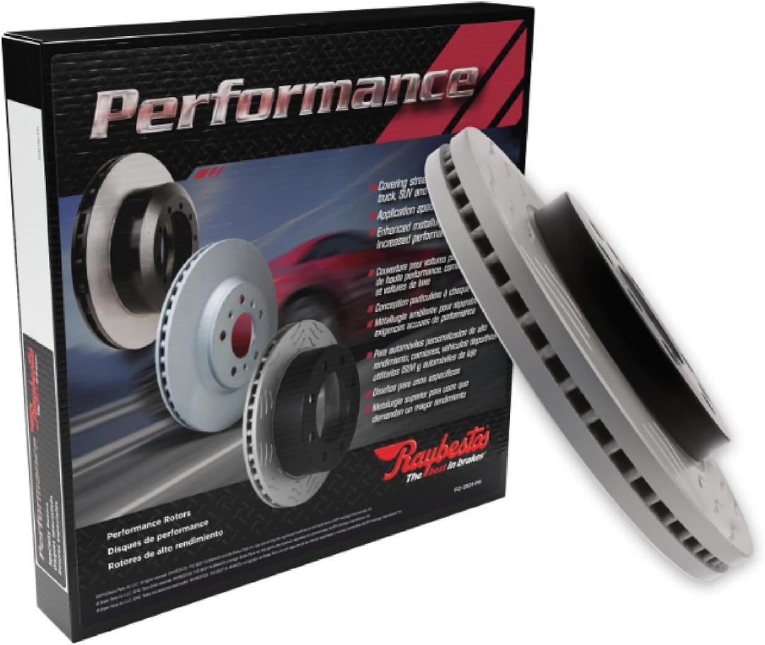 Raybestos Specialty Street Performance Automotive Replacement Front Disc Brake Rotor for Select Audi Q7, Porsche Cayenne, Volkswagen Touareg (980311PER)