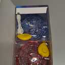 Amiline 2 Packs Flying Orb Ball Toy 2025, Boomerang Hover Ball Cosmic Globe, Galaxy Flying Spinner for 6 7 8 9 10 11 12+ Year Old Kids Boys Girls Adult(Red&Blue)