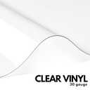 Clear Marine Vinyl Sheeting, 30 Gauge, 5 Yard Roll of Transparent Plastic, Storm Windows, Covering, Protection, Tablecloth Protector