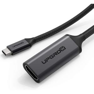 Upgrow USB C to HDMI Adapter 4K@30Hz Cable Type C to HDMI Adapter [Thunderbolt 3 Compatible],for MacBook Pro, Air, iPad Pro, Pixelbook, XPS, Galaxy, and More