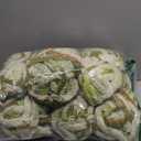 Hombys 8 Pack Tie Dye Chunky Chenille, Fluffy Soft Jumbo Yarn for Chunky Blanket, Large Thick Arm Knitting Yarn, (8, Green, Khaki, Grey, White)