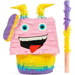 Large Piata for Birthday Party Handmade Colorful Pinata for Kids Adults Boys & Girls Big Party Decoration for Fun Celebrations