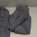 Cakulo Womens 2024 Lounge Sets 2 Piece Outfits Fall Button Sweater Matching Set Wide Leg Loungewear Sweatsuits Blue L