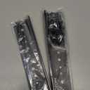 Tecmojo 3U Vertical Rack Rail Pair Kit DIY Rack Rails Kit, 12-24 Screws Included to Mount Equipment 2U-20U