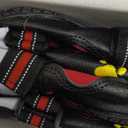 QUMY Dog Shoes for Large Dogs, Medium Dog Boots & Paw Protectors for Winter Snowy Day, Summer Hot Pavement, Water-Resistant in Rainy Weather, Outdoor Walking, Indoor Hardfloors Skid-Resistant Sole (Size 7: 2.8''x3.2"(W*L) (Pack of 4))